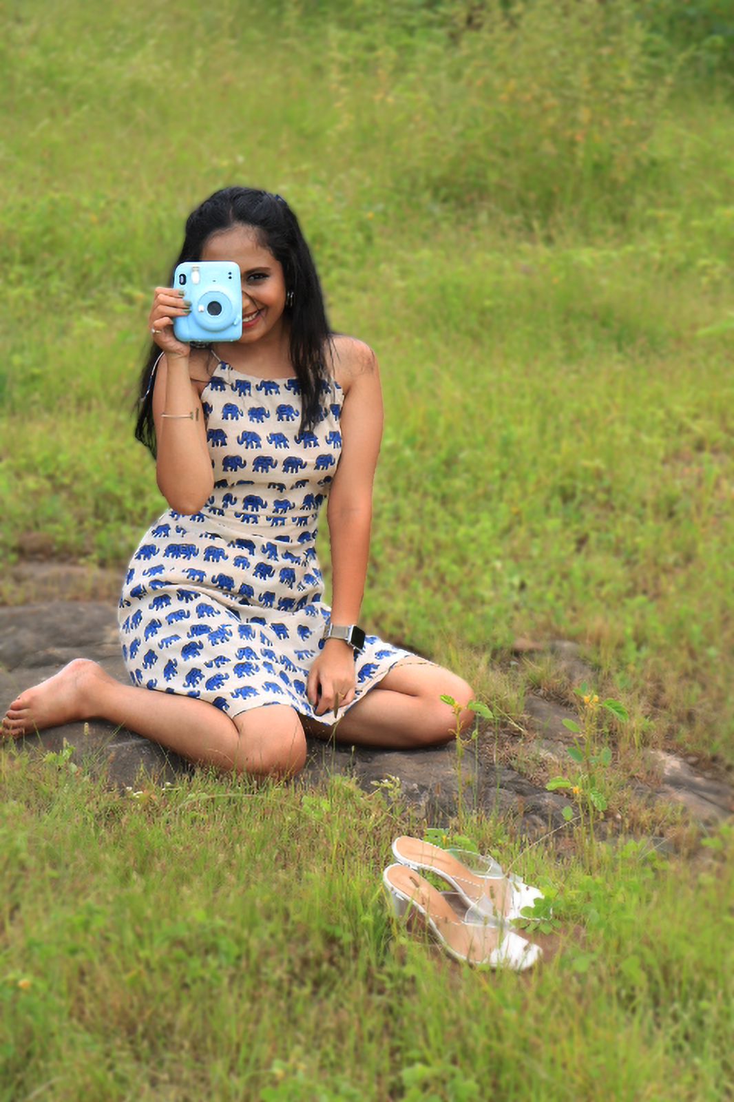 WhatsApp Image 2025-01-24 at 10.51.45 AM Elephant print cute short one piece, cute short dress, cotton short dress, cotton short dress, casual short one piece