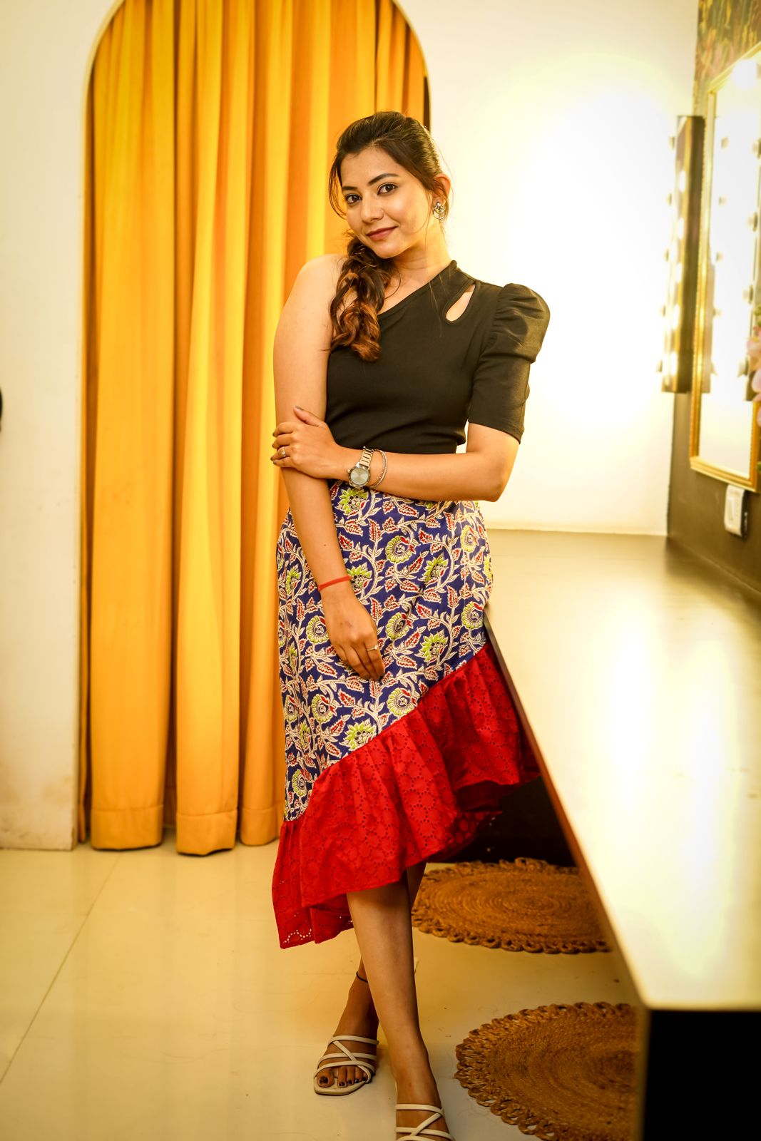 WhatsApp Image 2025-01-24 at 12.35.37 AM Kavya skirt, Cotton skirt, short skirt