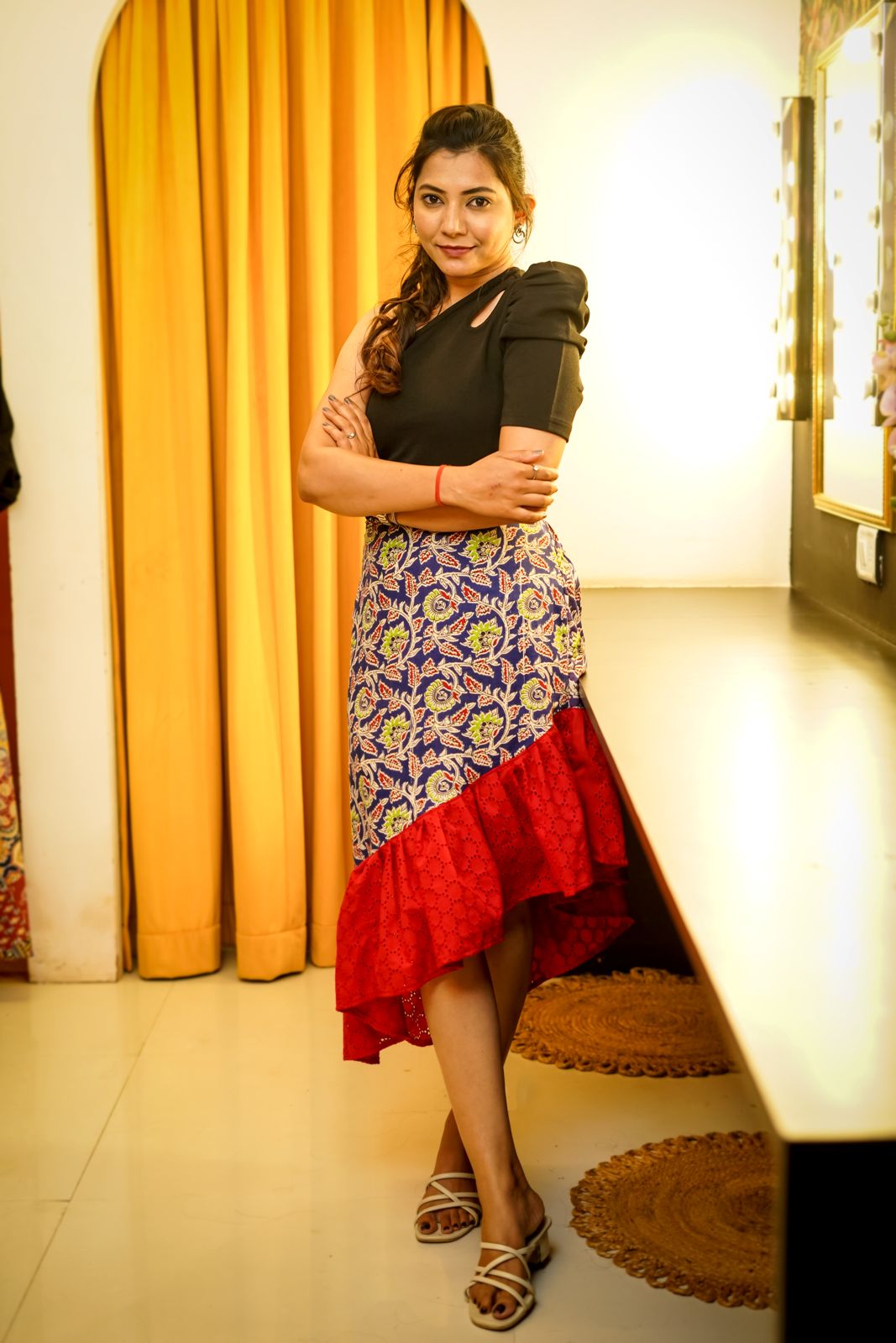 WhatsApp Image 2025-01-24 at 12.35.38 AM Kavya skirt, Cotton skirt, short skirt