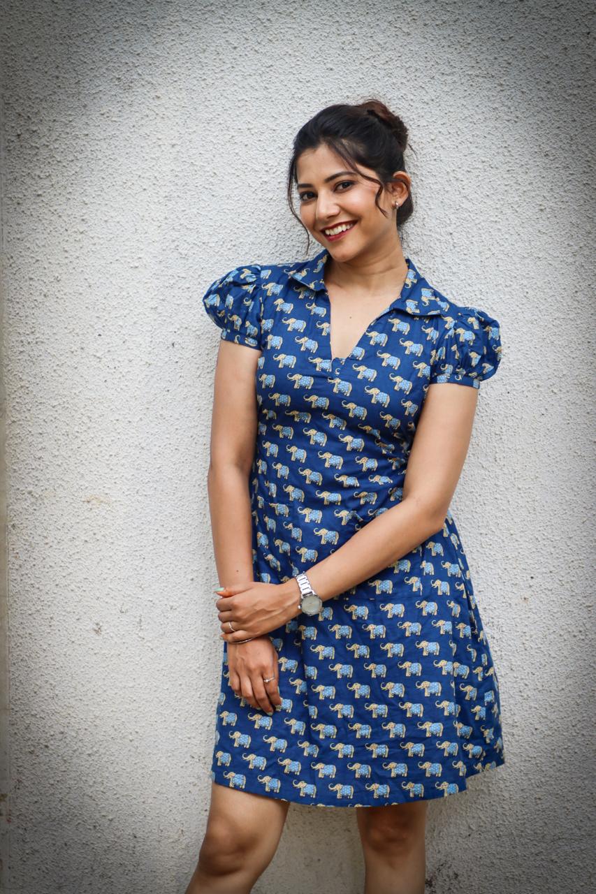 WhatsApp Image 2025-01-24 at 7.56.30 AM-4 Cute short one piece, Blue short one piece, elephant print short one piece, casual outfit, cotton short one piece