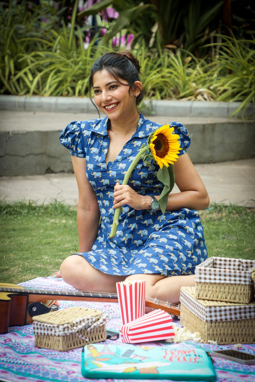 WhatsApp Image 2025-01-24 at 7.56.30 AM-6 Cute short one piece, Blue short one piece, elephant print short one piece, casual outfit, cotton short one piece